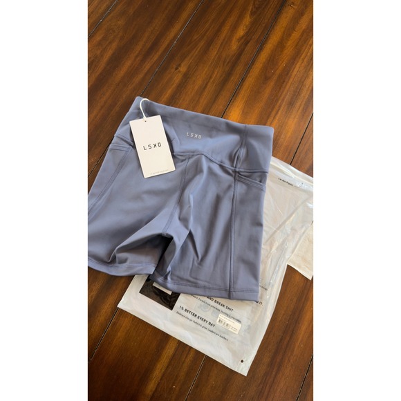 LSKD Rep Ultra High-Rise 4" Short Night Shadow, Women's Medium, NWT, Brand New - Picture 9 of 13